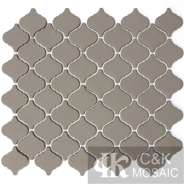 Fashion Grey Lantern Glass Recycled glass mosaic for backsplash SEM83