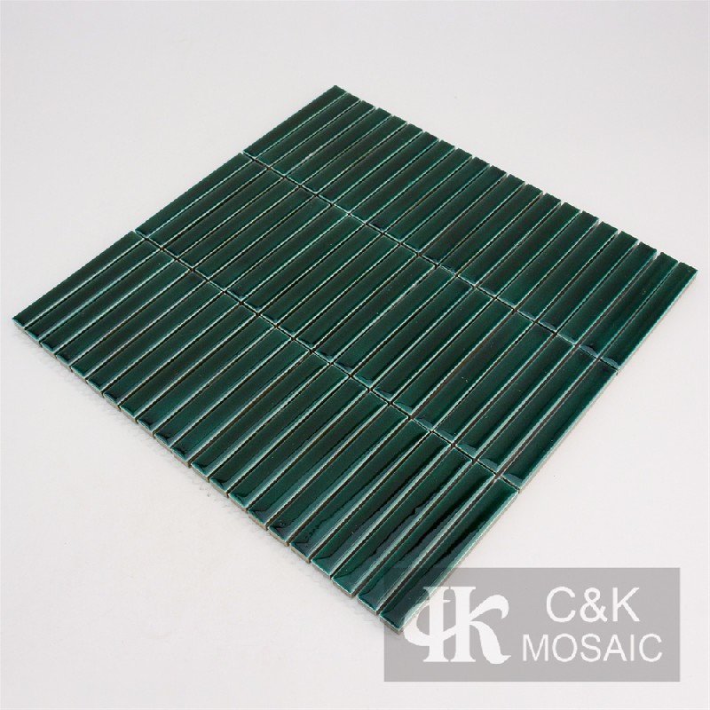 Fashion Green Kitkat Ceramic Mosaic Tile for Backsplash 1298ALTC005