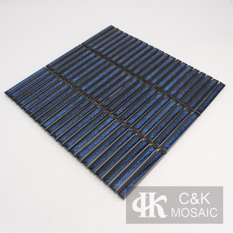 Fashion Blue Kitkat Ceramic Mosaic Tile for Backsplash 1298ALTC003