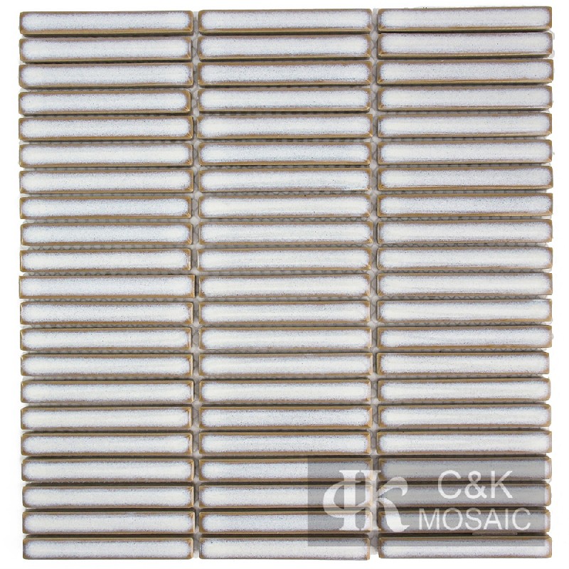 Fashion White Kitkat Ceramic Mosaic Tile for Backsplash 1298ALTC001