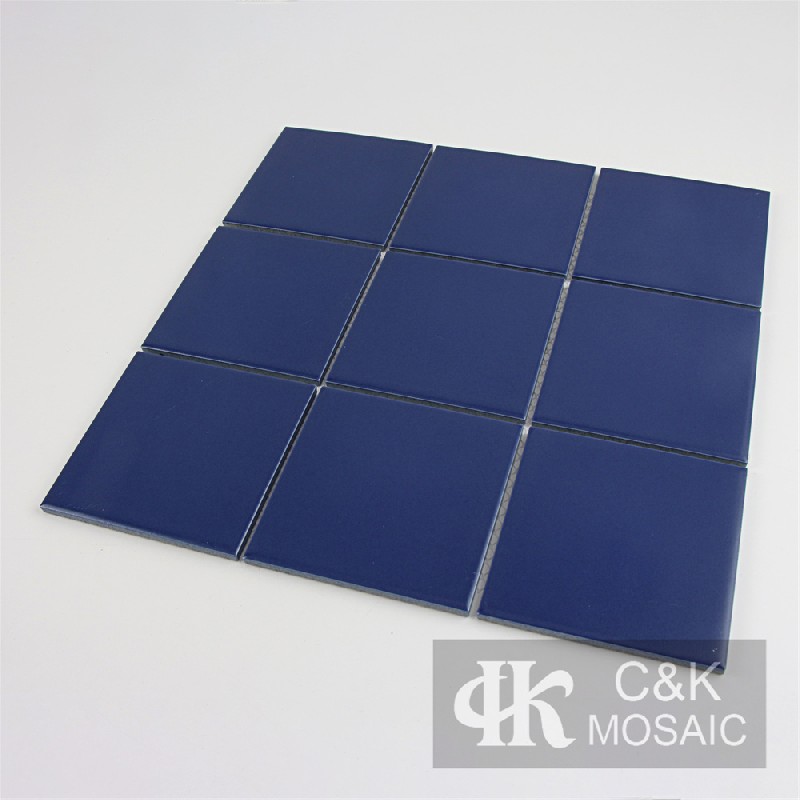 Fashion Blue Square Ceramic Mosaic Tile for Wall 97TSP716