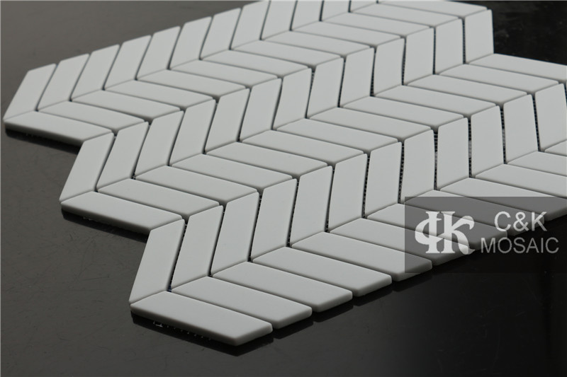 Hot selling Grey Square Glass Recycled glass mosaic for backsplash 2060SXM66D1