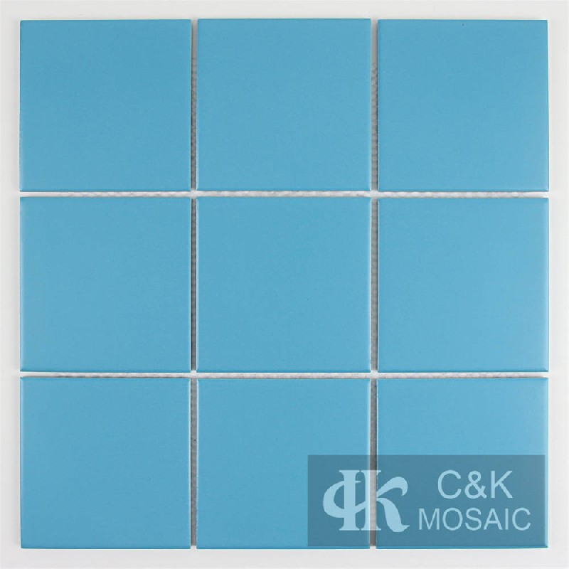 Blue Ceramic Mosaic Tile for Swimming Pool 97TSP714