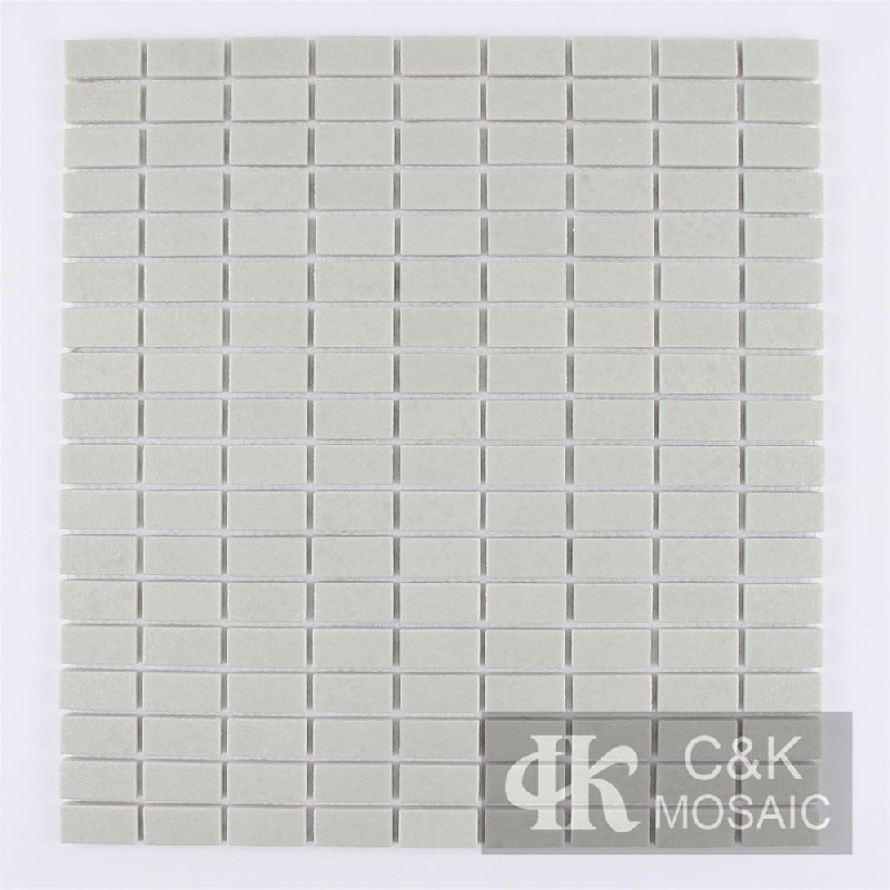 Fashion Green Brick Glass Metallic Mosaic Tiles For Backsplash MNBP6003