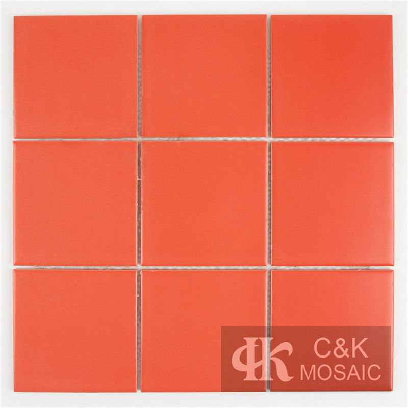 New Orange Square Ceramic Mosaic Tile for Wall and Floor 97TSP916