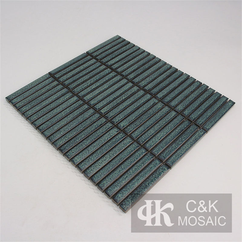 New Green Rectangle Ceramic Mosaic Tile for Wall 1298ALTC004