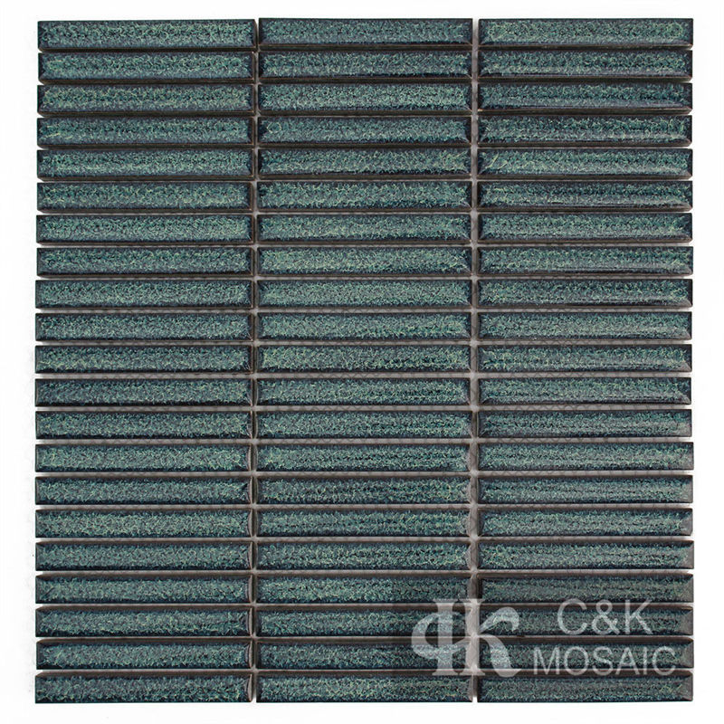 New Green Rectangle Ceramic Mosaic Tile for Wall 1298ALTC004