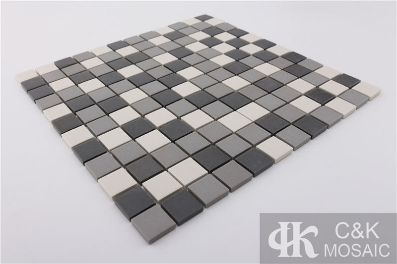 Colorful Grey Mixed Square Ceramic Mosaic Tile for Wall and Floor MTSM2002