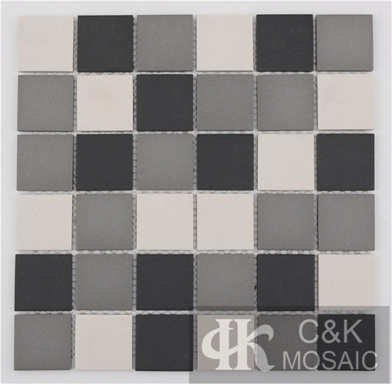 Colorful Grey Mixed Square Ceramic Mosaic Tile for Wall and Floor MTSM2003