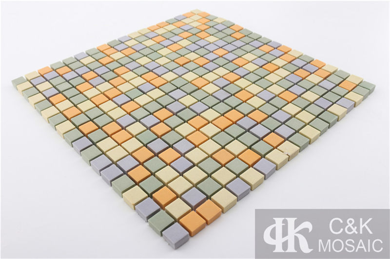 Colorful Random Mixed Square Ceramic Mosaic Tile for Wall and Floor MTSM9002