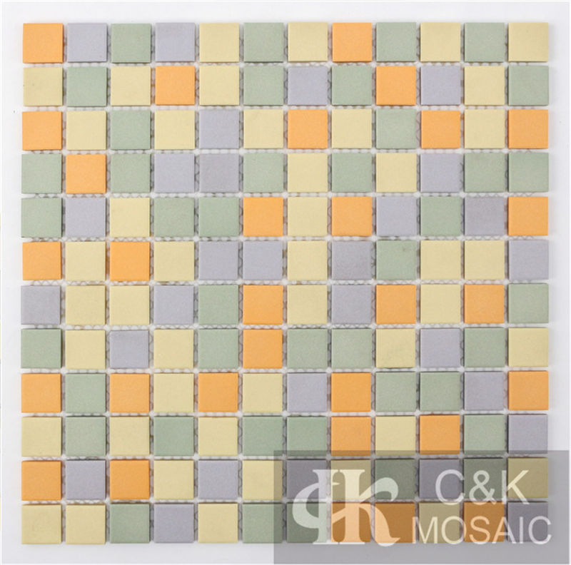 Colorful Random Mixed Square Ceramic Mosaic Tile for Wall and Floor MTSM9004