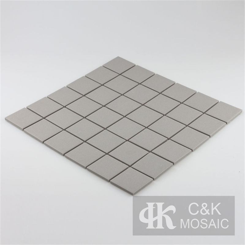 Modern Grey Square Ceramic Mosaic Tile for Wall And Floor 48TSM203